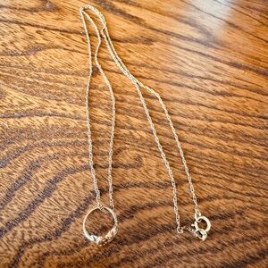 Black Hills Gold 10K Gold Baby Ring with 1/20 14K Gold Necklace Chain by C Co